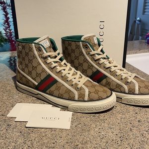 GUCCI “TENNIS 1977” HIGH TOP SNEAKERS